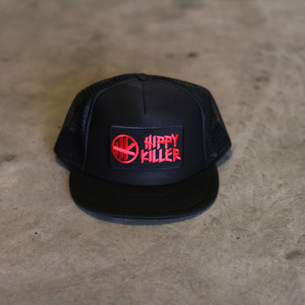 HK Embroidered Rectangle Patch Trucker